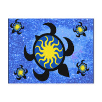 Sun Turtles Postcard