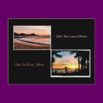 sun up sun down cabo is beautiful #2 postcard