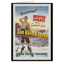 Sun Valley Lodge Idaho cards by vintage_poster Sun Valley Lodge Idaho cards