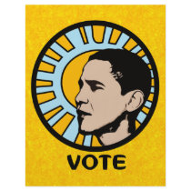 Sun Vote Obama 2012 Flyer