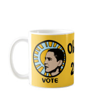 Sun Vote Obama 2012 Mugs