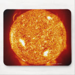 Sun with solar flares mouse pads