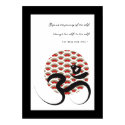 Sun, Yoga & Om II Poster posters