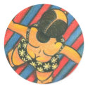 Sunbath stickers
