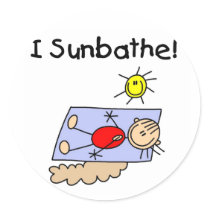 Sunbather Sticker