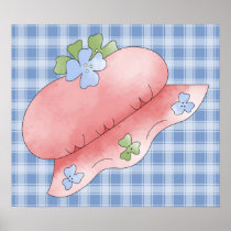 Sunbonnet Print and Poster posters