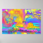 Sunburned Eyes Print
