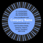 SunBurst 03 Business - Blue stickers