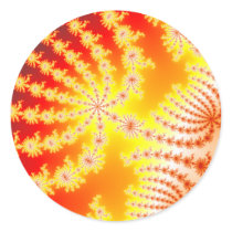Sunburst 1.1 - Fractal Sticker