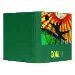 Sunburst and Net Soccer Goalie binders