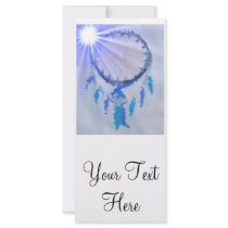 'Sunburst Blue' Rack Card