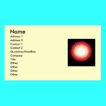 sunburst business cards