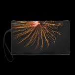 Sunburst Fireworks Abstract Photo wristlet bagettes bags