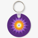 Sunburst Jewel keychains