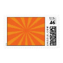 Sunburst postage
