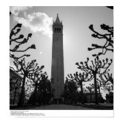 Sunburst, Sather Tower, February 1966 print