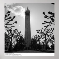 Sunburst, Sather Tower, February 1966 Posters