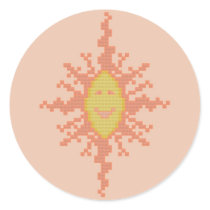 Sunburst Sticker