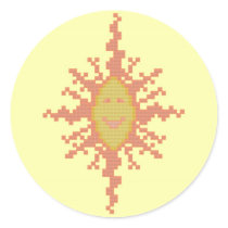 Sunburst Stickers