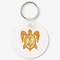 sunburst turtle keychains