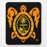 sunburst turtle mouse pad