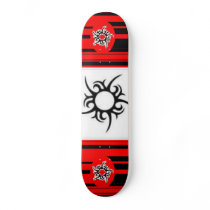 SUNBUST TRIBAL skateboards by wolfsrmilif SUNBUST TRIBAL skateboards