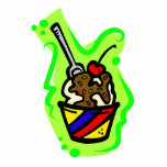 Sundae Photo Cutout