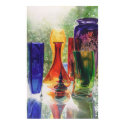 "Sundance" Art Glass Watercolor Painting posters