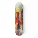 "Sundance" Art Glass Watercolor Painting skateboards