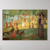 Sunday Afternoon by Georges Seurat Print