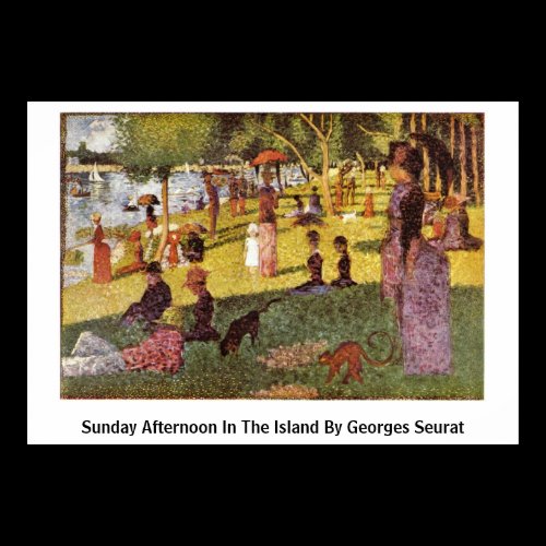Sunday Afternoon In The Island By Georges Seurat Print