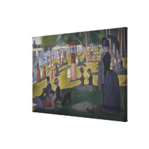 Sunday Afternoon on the Island of La Grande Jatte Gallery Wrapped Canvas