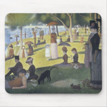 Sunday Afternoon on the Island of La Grande Jatte Mouse Pad