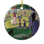 Sunday Afternoon on the Island of La Grande Jatte Christmas Tree Ornaments