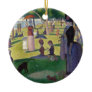 Sunday Afternoon on the Island of La Grande Jatte Christmas Tree Ornaments