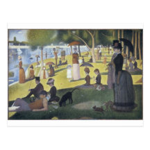 Sunday Afternoon on the Island of La Grande Jatte Post Cards