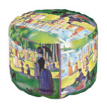 Sunday Afternoon On The Island Of La Grande Jatte Pouf