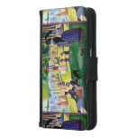 Sunday Afternoon On The Island Of La Grande Jatte Wallet Phone Case For Samsung Galaxy S6