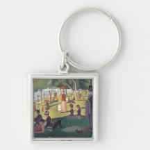 Sunday Afternoon on the Island of La Grande Keychain