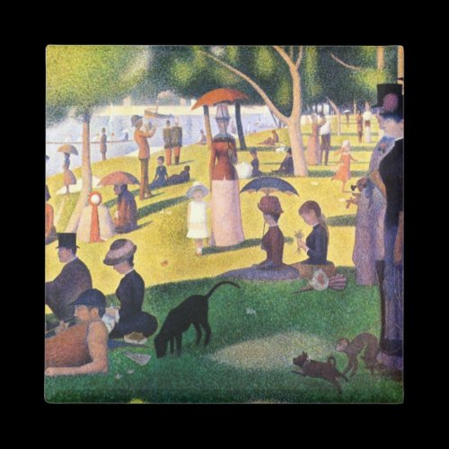 Sunday at La Grande Jatte by Georges Seurat Refrigerator Magnet