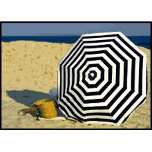 Sunday at The Beach stamp