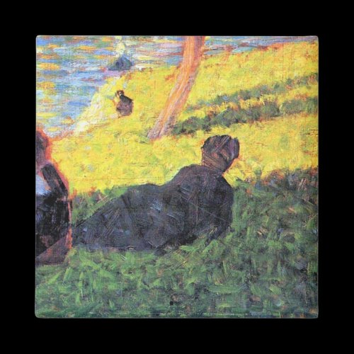 Sunday at the Grand Jatte, study 2 by Seurat Refrigerator Magnets