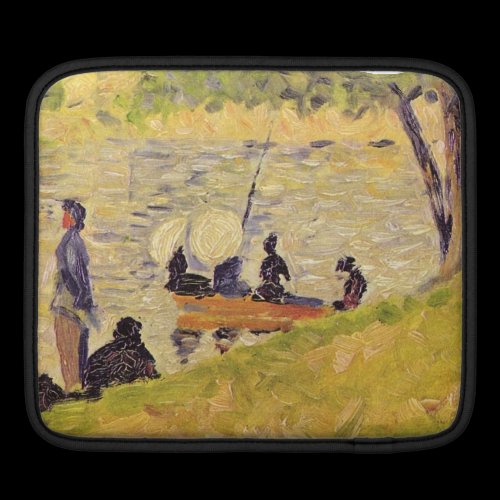 Sunday at the Grand Jatte, study by Georges Seurat Ipad Sleeves