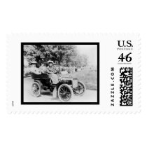 Sunday Automobile Drive 1907 Postage