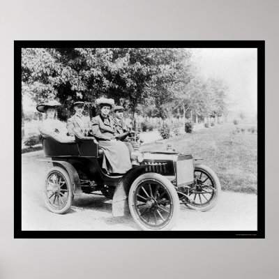 Sunday Automobile Drive 1907