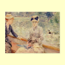 Sunday Berthe Morisot Fine Art postcards by vintagegiftmall Sunday Berthe Morisot Fine Art postcards