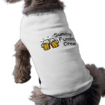 Sunday Funday Crew Beer Pet Tshirt