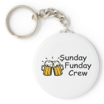 Sunday Funday Crew (Beer) Keychain
