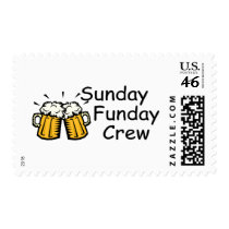 Sunday Funday Crew Beer postage by CelebrationZazzle Sunday Funday Crew Beer postage