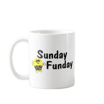 Sunday Funday Smiley Mug
